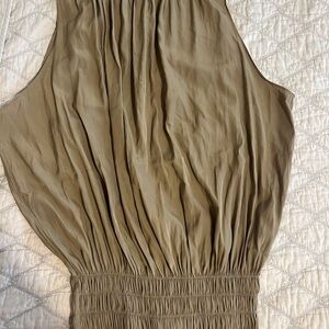 Catherine Malandrino Taupe Blouse